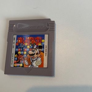 Vintage Dr. Mario Gameboy game